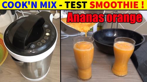 smoothie-ananas-orange-carotte-mixeur-cuiseur-lidl-silvercrest-coock-n-mix-smk-1000w-accessoires-test-avis-prix-notice-carcteristiques-forum