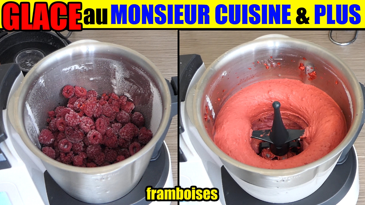 glace monsieur cuisine plus lidl silvercrest thermomix recette