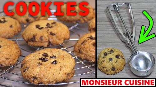 COOKIES au MONSIEUR CUISINE CONNECT (recette THERMOMIX) compatible MC PLUS